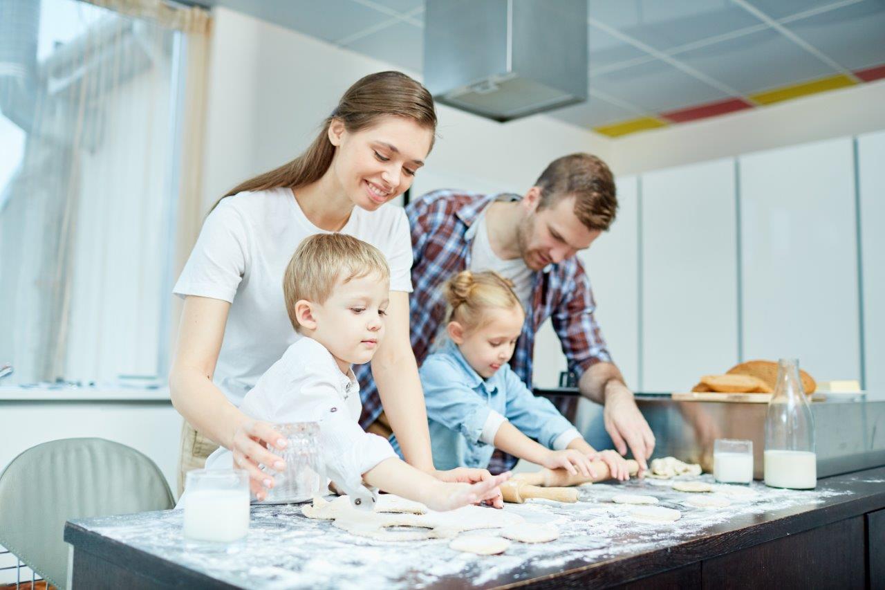 family baking