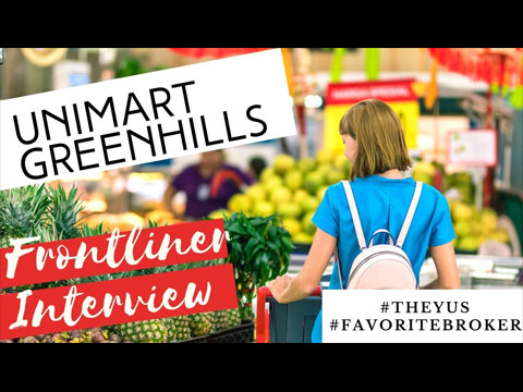 Covid 19 Updates | Frontliner: Unimart Greenhills with Your Favorite Brokers | Community Spotlight | Property Source PH