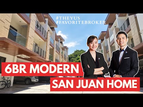 Modern Elegant San Juan 6 Bedroom Home Tour | #favoritebroker | Property Source PH