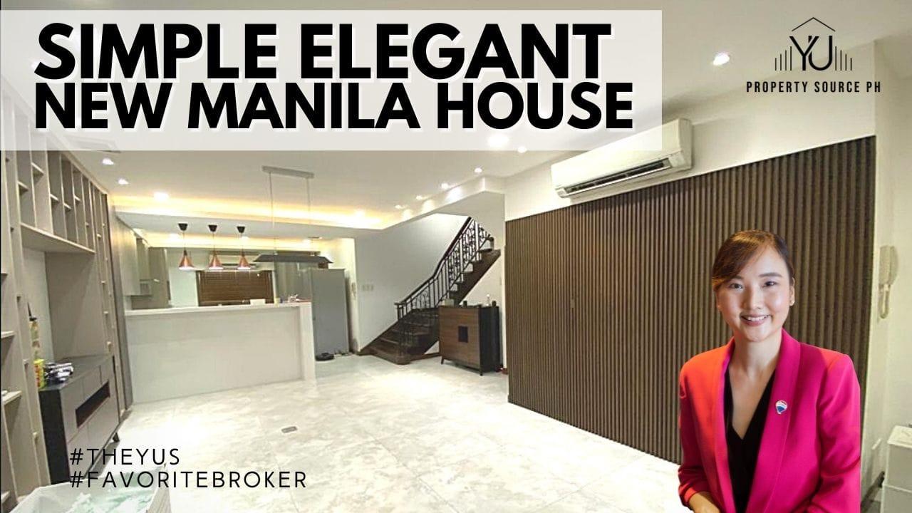 Simple Elegant New Manila Modern Townhouse Uber Spacious Kitchen For Sale #theYUs #favoritebroker Daphne Yu