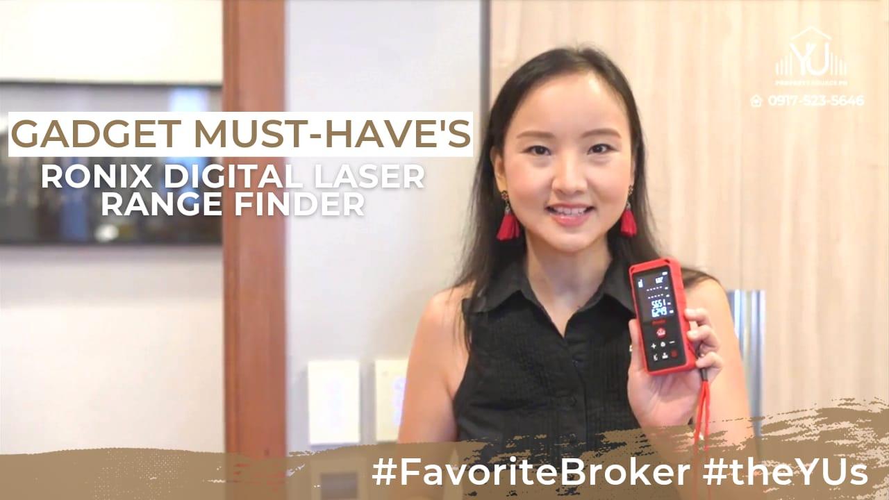 Favorite Broker Must Have’s – Digital Laser Range Finder by Ronix #TheYUs John and Daphne Yu