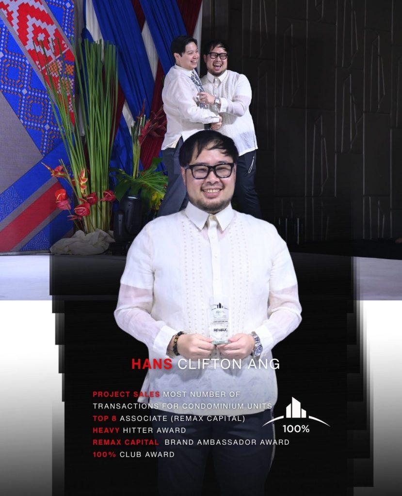 About 32 REMAX TEAM YU AWARDS Hans Clifton Ang 6